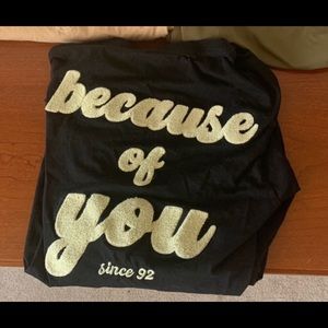 dutch bros because of you long sleeve